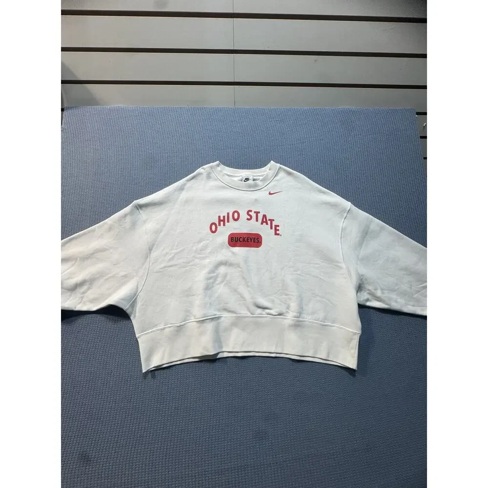 Nike College Everyday Campus (Ohio State) Sweatshirt Women's Sz S Gray Brand New